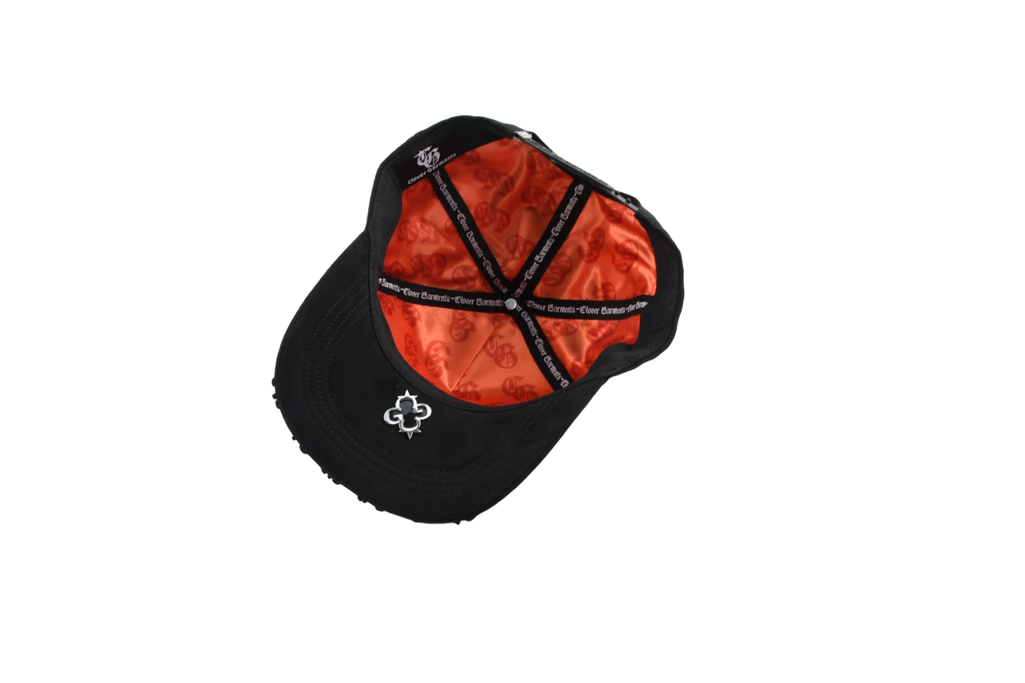 CLVR PATCHES NEGRA interior rojo