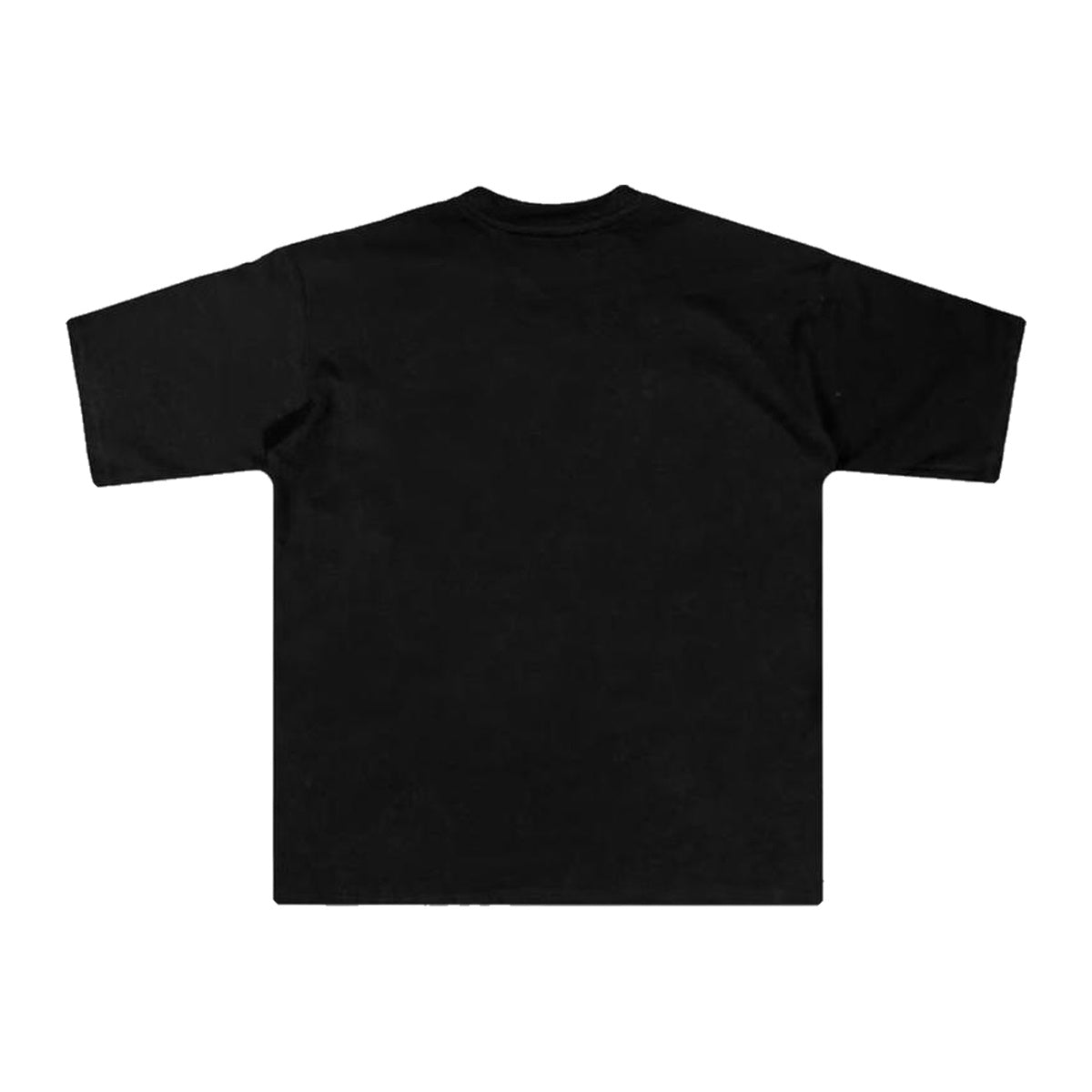 Espalda lisa de playera negra Clover Garments