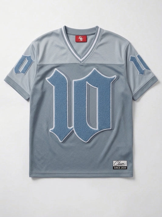 CLVR JERSEY 10 GRIS frente