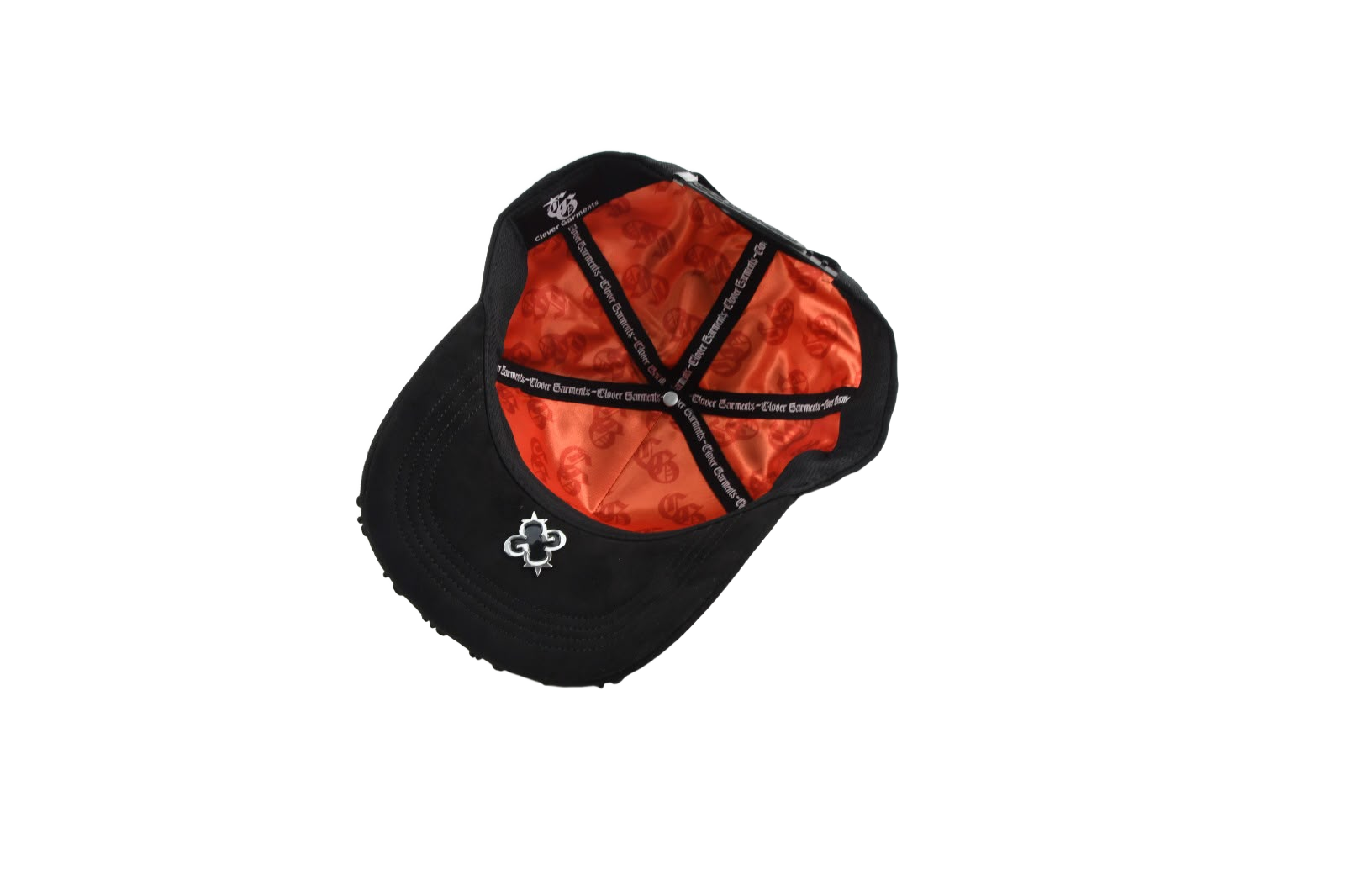 CLVR PATCHES NEGRA interior rojo